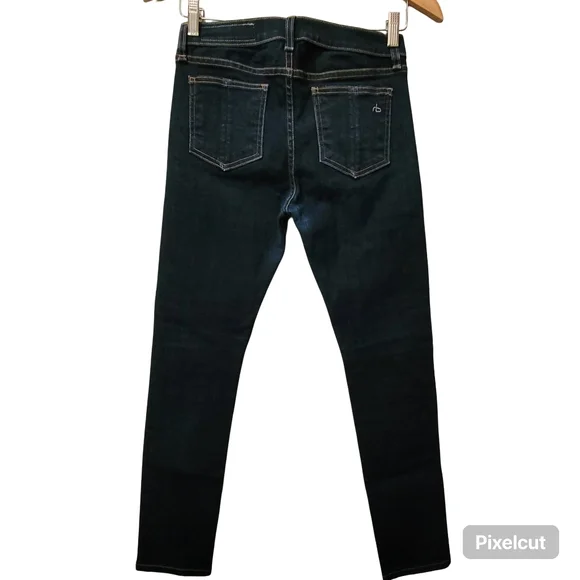 Rag & Bone High Rise Skinny Jeans - Heritage 27 - Picture 3 of 15